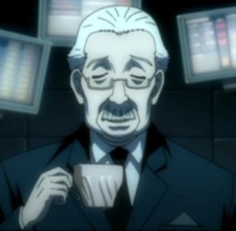 Watari with cup of tea