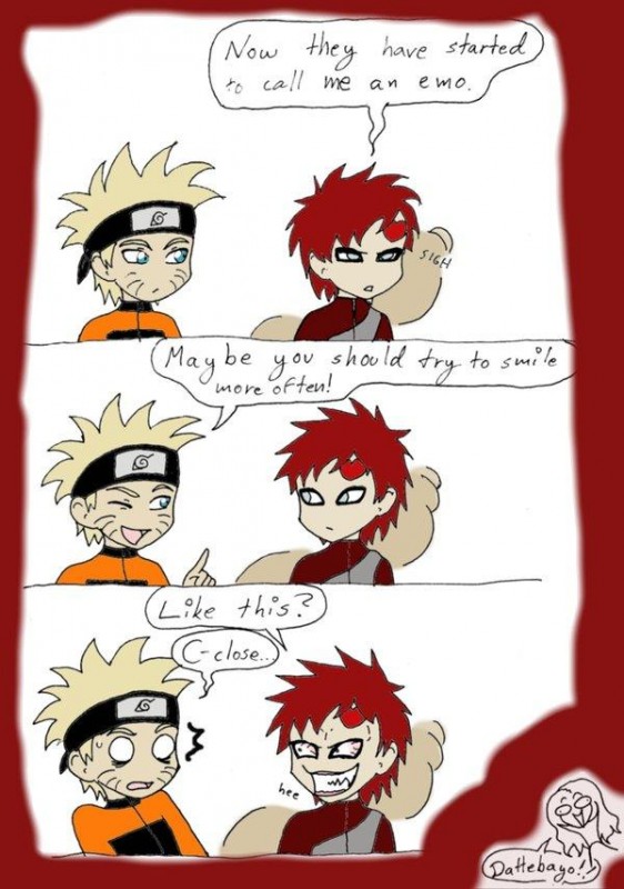 FanArt Gaara´s smile
